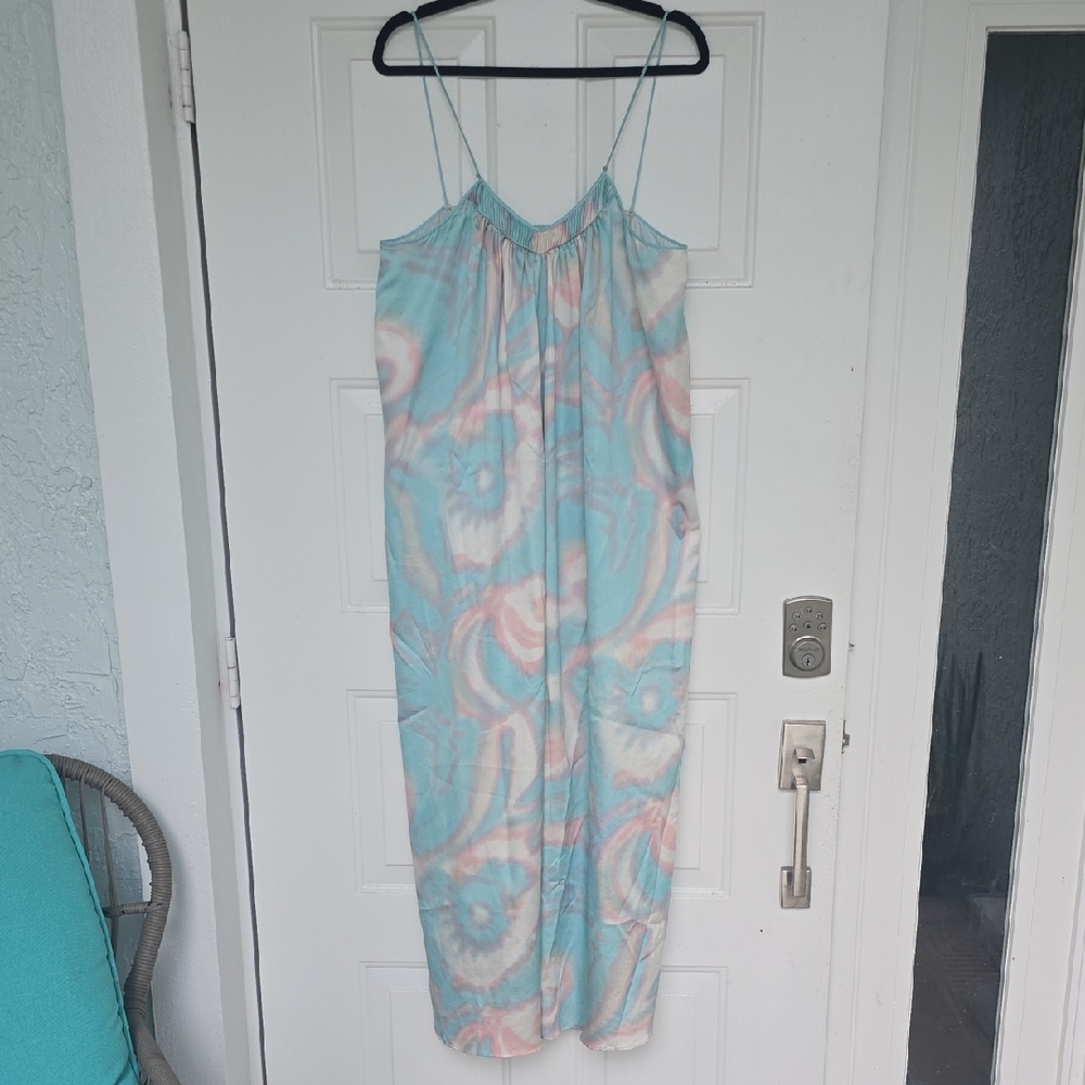 Mary McFadden Collection Vintage Maxi Slip Dress